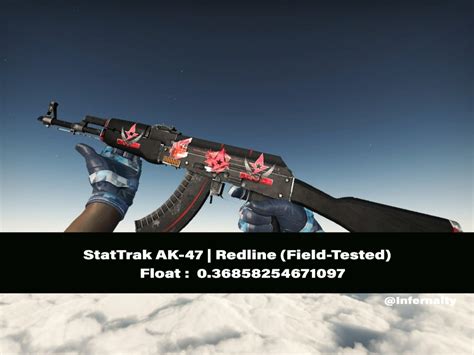 StatTrak AK-47 Redline FT CSGO SKINS KNIVES, Video Gaming, Gaming ...