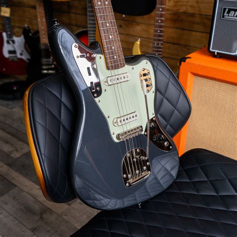 Squier FSR Classic Vibe '60s Jaguar in Charcoal Frost Metallic - (Pre