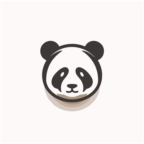 Um Vetor De Panda Fofo Vetor Premium