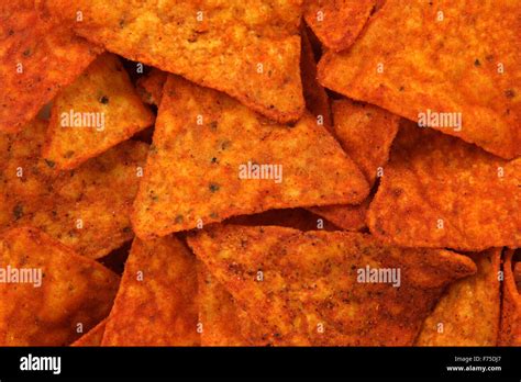Hot Corn Chips Background Stock Photo Alamy