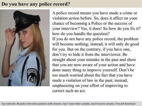 Police Captain Promotion Interview Questions