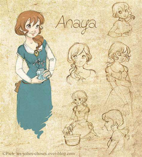 Anaya_character sheet by Chpi on DeviantArt