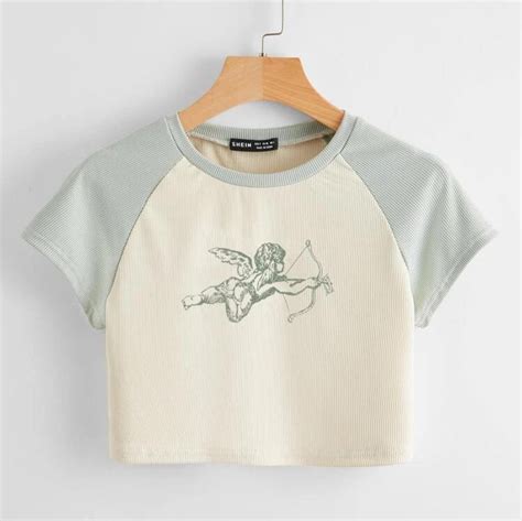 Rib Knit Raglan Sleeve Tee Artofit