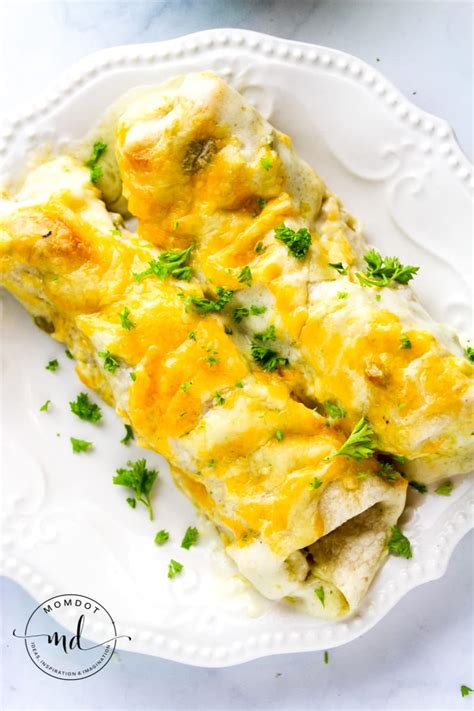 Recipe Easy And Creamy White Chicken Enchiladas