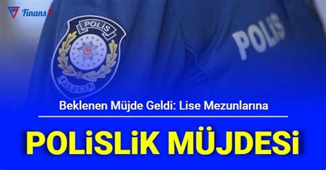 AK Parti den Lise Mezunlarına Polislik Müjdesi Geldi Polis Alımı