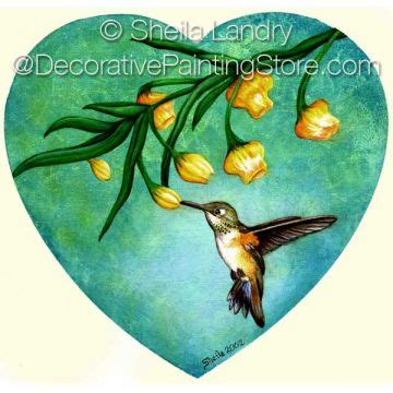 Hummingbird Box And Pin Set EPattern Sheila Landry LAS005EP At