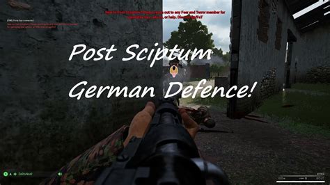 Defending Veghel As The German SS Panzer Division Post Scriptum YouTube