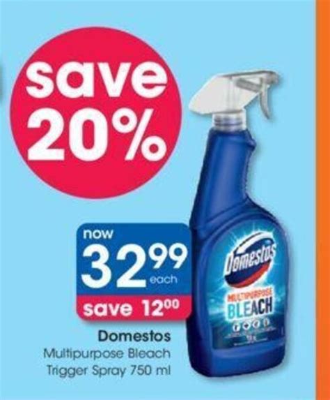 Domestos Multipurpose Bleach Trigger Spray Ml Offer At Clicks