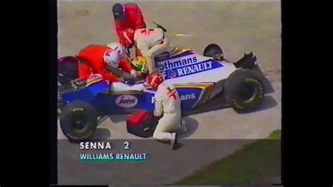 Senna Last Race Live Tv Uncut Of Fatal 1994 Imola Grand Prix Race