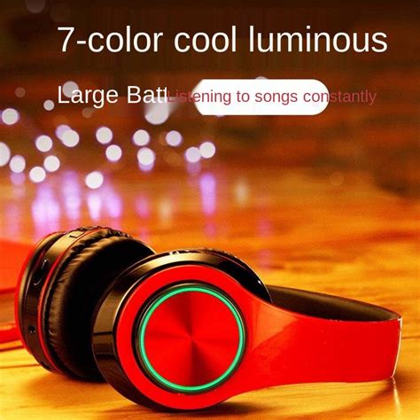 âˆ‹â¬â¥headfone Gaming â™šshining Bluetooth Headset Apple Eating