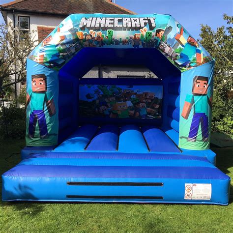 Bouncy Castle - Minecraft - Bouncy Castle Hire in Essex, Southminster ...