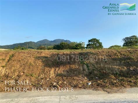 High Elevated Ayala Greenfield Estates Lot W View Of Laguna Bay And Mt