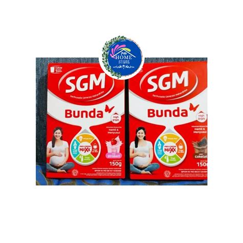 Jual Sgm Bunda Pro Gressmaxx Tinggi Zat Besi Susu Bubuk Coklat Dan