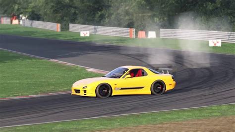 Assetto Corsa Mazda Rx7 Tuned Drifting At Brands Hatch Assetto Corsa Jdm Dlc Ps4 Youtube