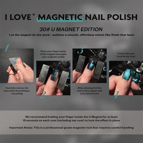ILNP Overload - Black Magnetic Shimmer Nail Polish