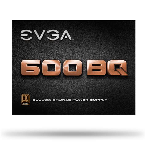 EVGA JP 製品 EVGA 600 BQ 80 BRONZE 600W Semi Modular FDB Fan 3