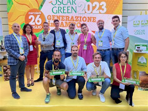 Oscar Green Coldiretti Premiati Quattro Giovani Imprenditori Agricoli