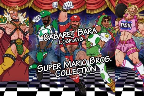 Cabaret Bara Cosplays Super Mario Bros Sexy Bara Art Gay Etsy UK