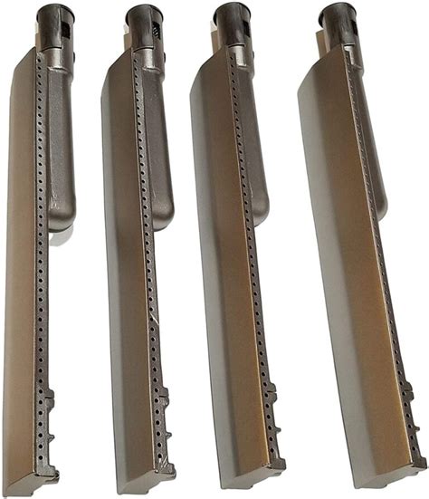 Set of Four Heavy Duty Cast Stainless Steel Burners for Premium Gas Grills from Bull, Cal Flame ...