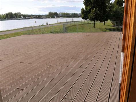 Recycled Plastic Decking Board Plastic Wood Decking Maintenance Free