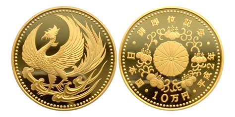 10万円金貨 天皇御即位記念 純金30g｜アンティーク、コレクション