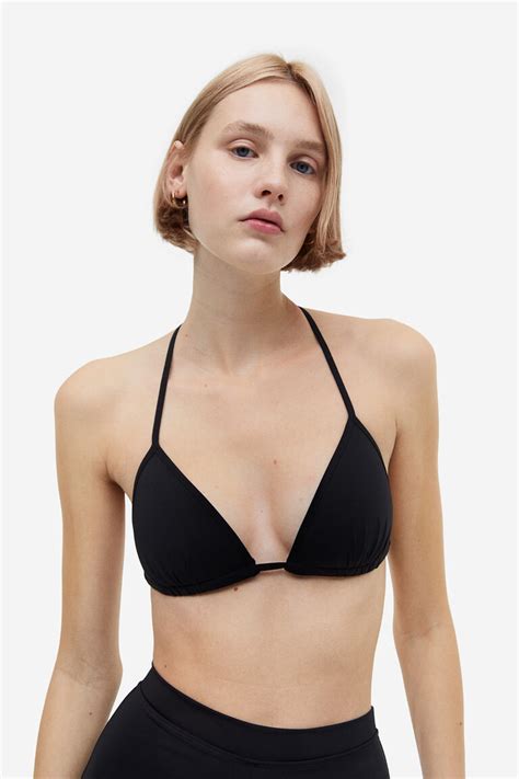 Push Up Triangle Bikini Top