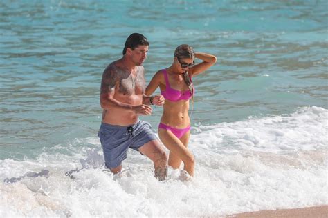 Christina Haack Looks Hot In A Pink Bikini On The Beach In Cabo Photos TheFappening