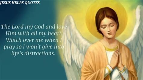 Prayer To My Guardian Angel Very Powerful Prayer Guardian Angel