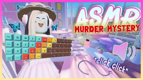 Satisfying Keyboard Asmr Very Clicky Roblox Murder Mystery 2 Youtube