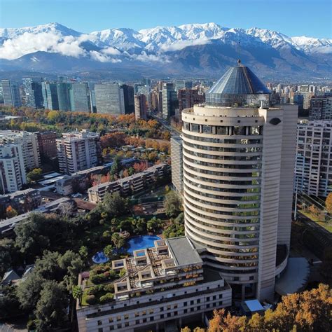 Mandarin Oriental, Santiago Hotel – Santiago, Chile – Exterior Aerial ...