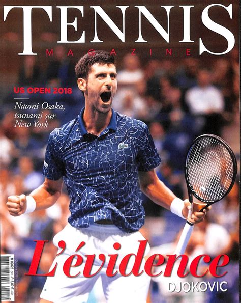 Tennis Magazine N° 501 Abonnement Tennis Magazine Abonnement