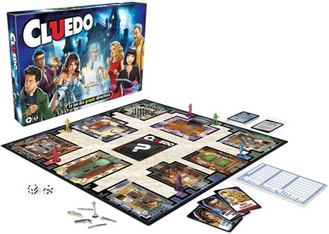 Jeu de société Cluedo avec les cartes du fantôme de Mme Leblanc Jeux