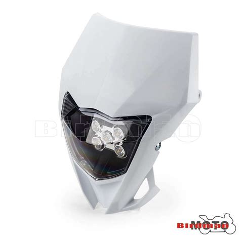 For Yamaha Wr250f Wr250r Wr450f Yz450 Mx Enduro Led Headlight Head Light Fairing Ebay