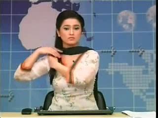 Hot Pakistani News Anchor Behind The Scenes Dirtycameran