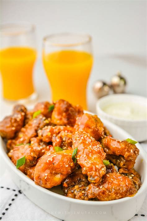 Orange Chicken Wings Dine With Jemutai