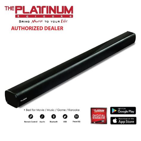 Platinum Ptsb W Ch Sound Bar Home Audio System Soundbar Osos