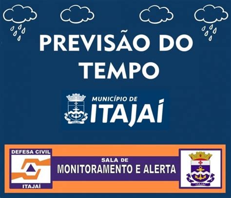 Boletim Meteorológico N° 2737 Defesa Civil De Itajaí