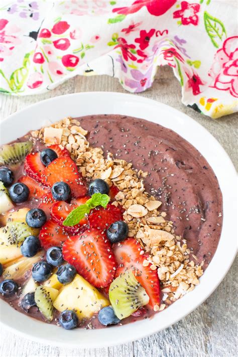 Acai Bowl | For the Love of Cooking