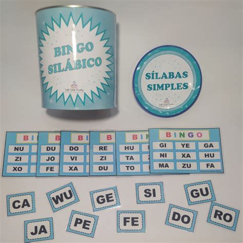 Bingo De Silabas M S P T By Maestra Duteil