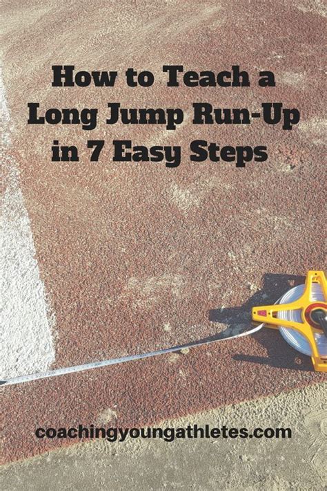 teach  long jump run    easy steps long jump track