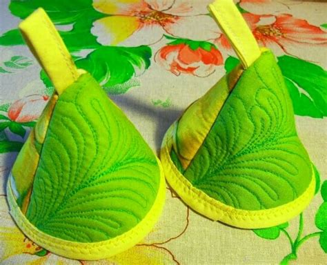 Оригинальные прихватки из фетра. Фото обзор лучших 10 самоделок