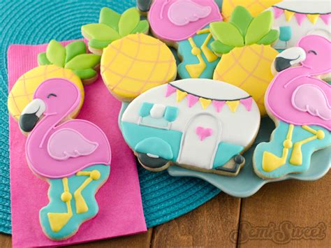 How To Make Flamingo Cookies