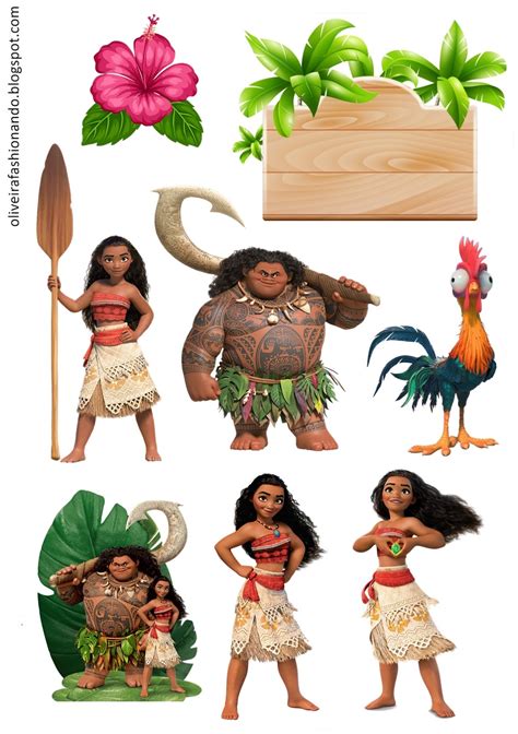 Topper Da Moana Para Imprimir