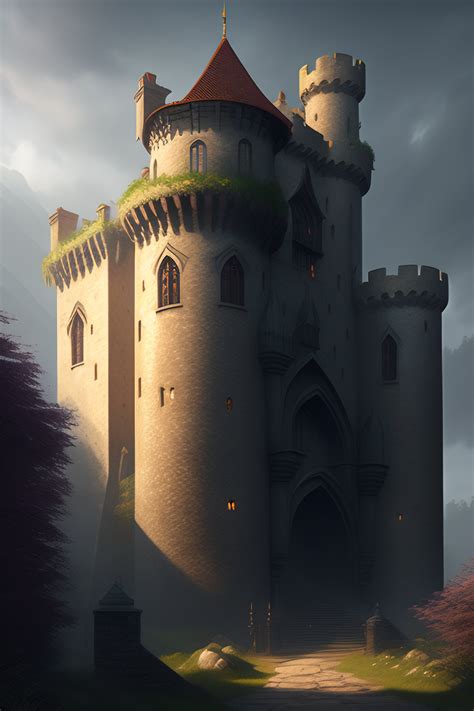 Medieval Castle Art