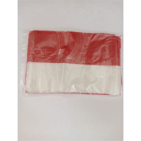 Jual BENDERA PLASTIK MERAH PUTIH Shopee Indonesia