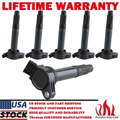 Pack Ignition Coils For Toyota Camry Rav Avalon Lexus Rx Es