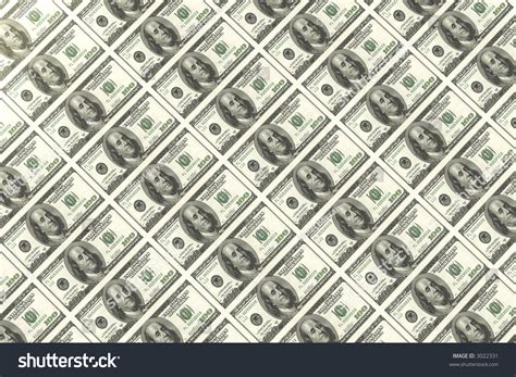 100 Dollar Notes Printed On Sheet Stock Photo 3022331 | Shutterstock