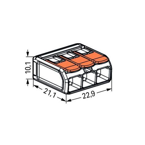 WAGO 221-613 Compact Splicing Connector | New Age Canada