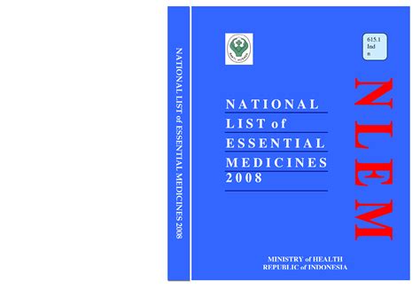 pharma books national list  essential medicines