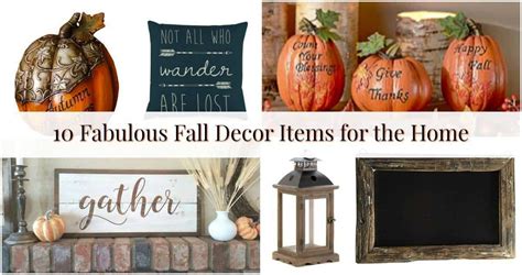 Farmhouse style Fall Decor and Other Items for the Home